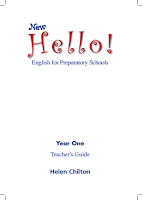 New Hello - English For Preparatory Schools - Year One - Teacher's Guide